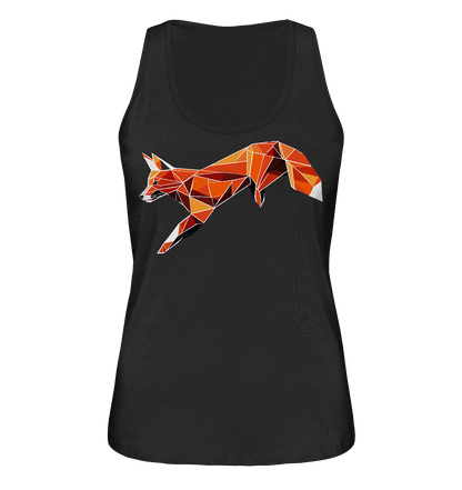 springender Fuchs - Ladies Organic Tank-Top - ArtfulShenwyn