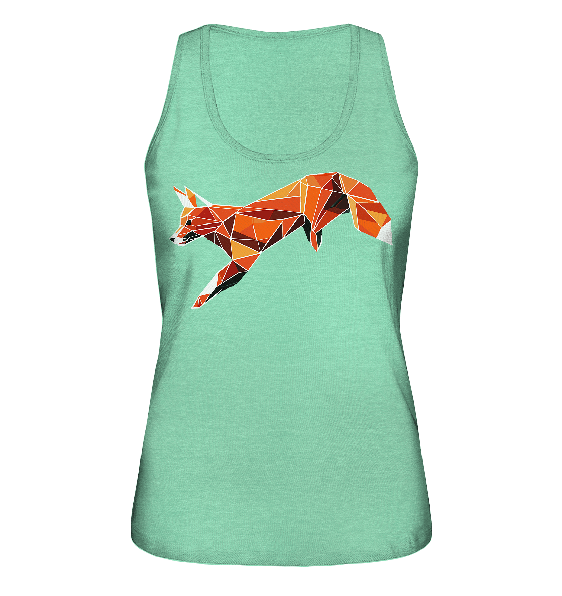 springender Fuchs - Ladies Organic Tank-Top - ArtfulShenwyn