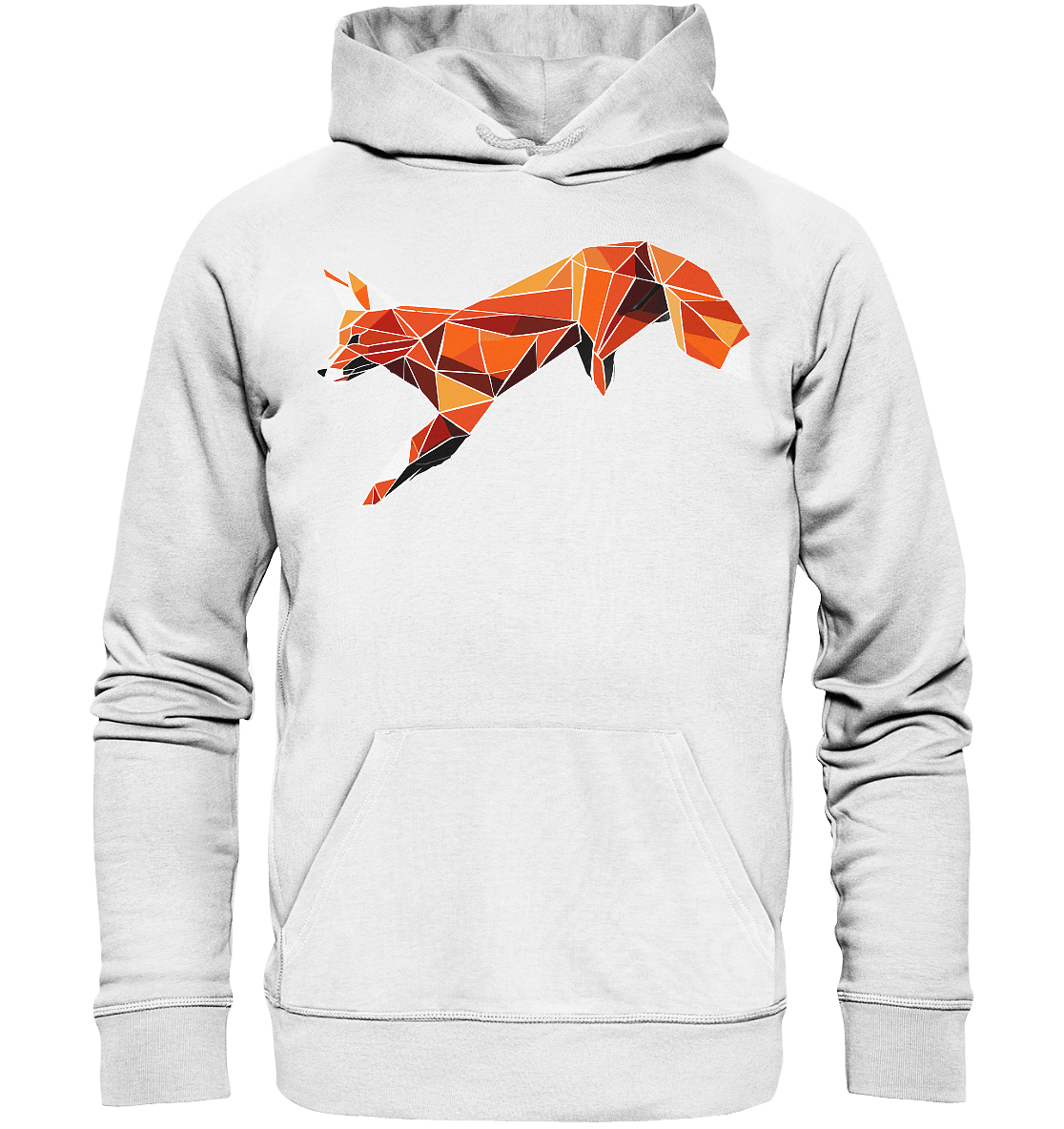 springender Fuchs - Organic Hoodie - ArtfulShenwyn