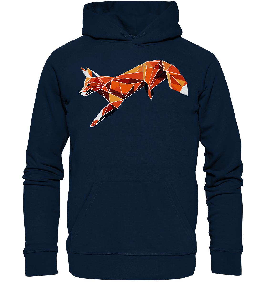 springender Fuchs - Organic Hoodie - ArtfulShenwyn