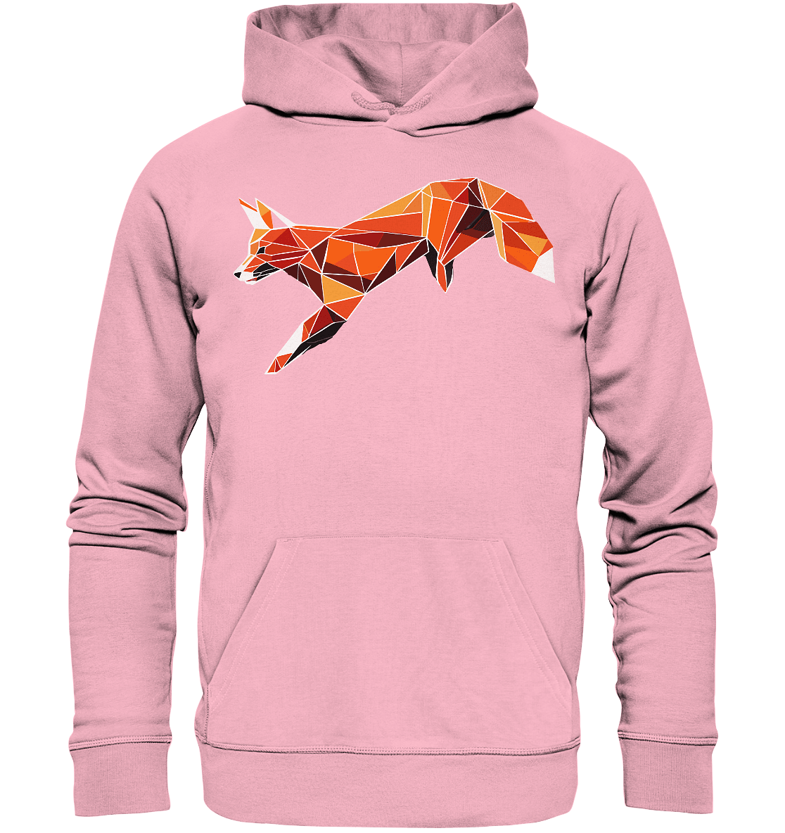 springender Fuchs - Organic Hoodie - ArtfulShenwyn