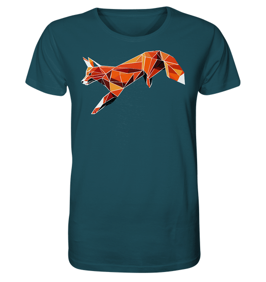 springender Fuchs - Organic Shirt - ArtfulShenwyn