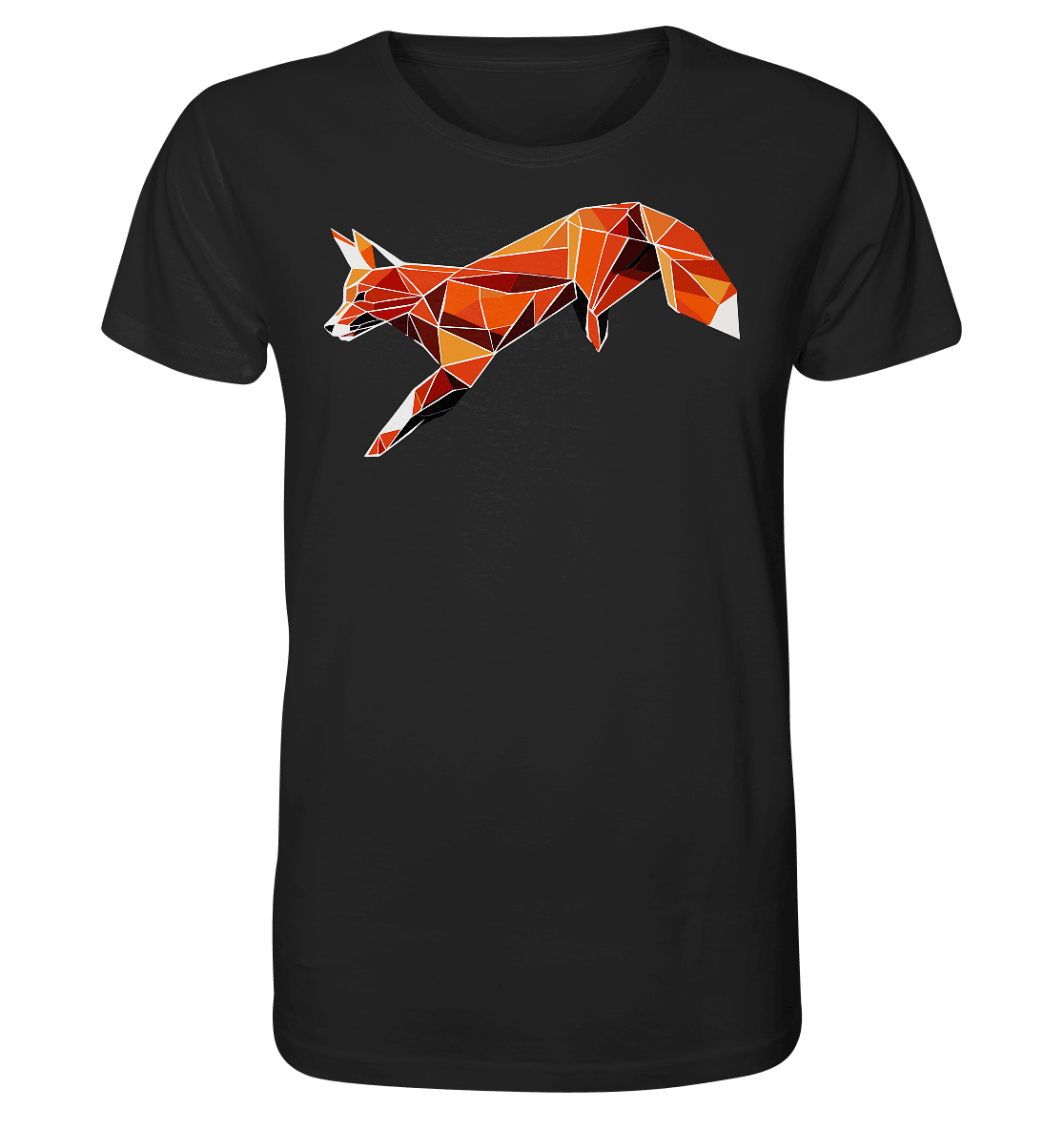 springender Fuchs - Organic Shirt - ArtfulShenwyn