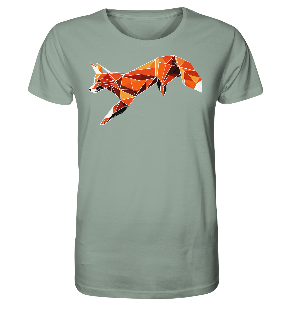 springender Fuchs - Organic Shirt - ArtfulShenwyn