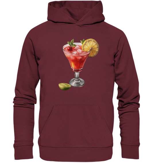 Summer Drink - Organic Basic Hoodie - ArtfulShenwyn