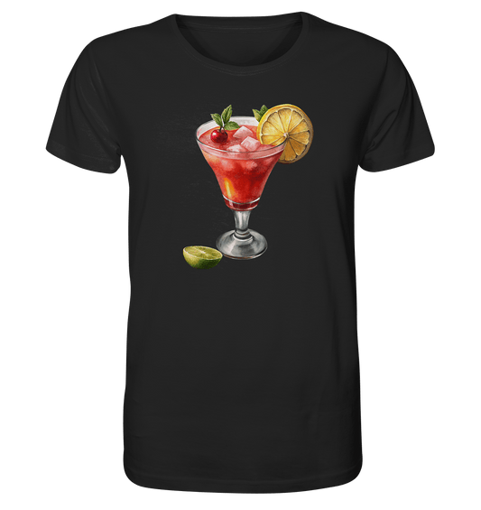 Summer Drink - Organic Basic Shirt - ArtfulShenwyn