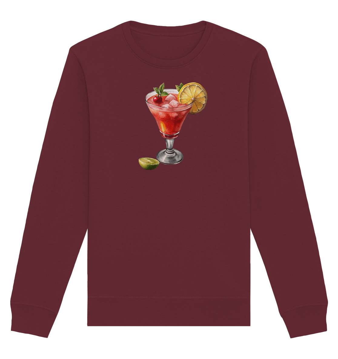 Summer Drink - Organic Basic Unisex Sweatshirt - ArtfulShenwyn