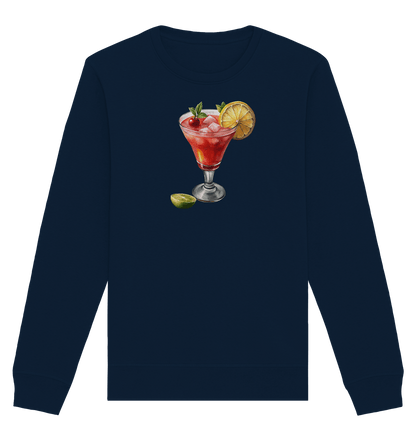 Summer Drink - Organic Basic Unisex Sweatshirt - ArtfulShenwyn