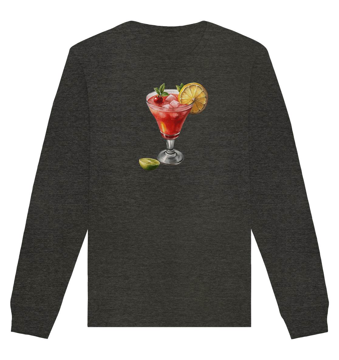 Summer Drink - Organic Basic Unisex Sweatshirt - ArtfulShenwyn