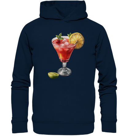 Summer Drink - Organic Fashion Hoodie - ArtfulShenwyn