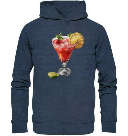 Summer Drink - Organic Fashion Hoodie - ArtfulShenwyn