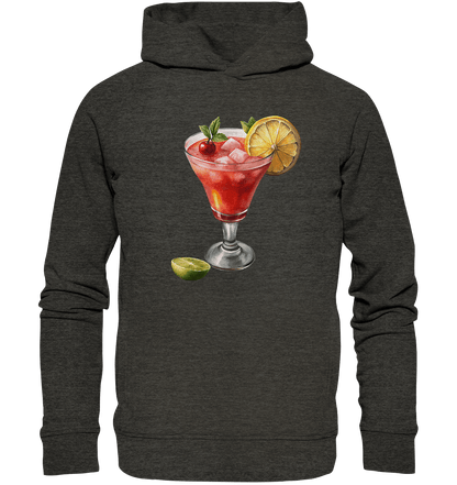 Summer Drink - Organic Fashion Hoodie - ArtfulShenwyn