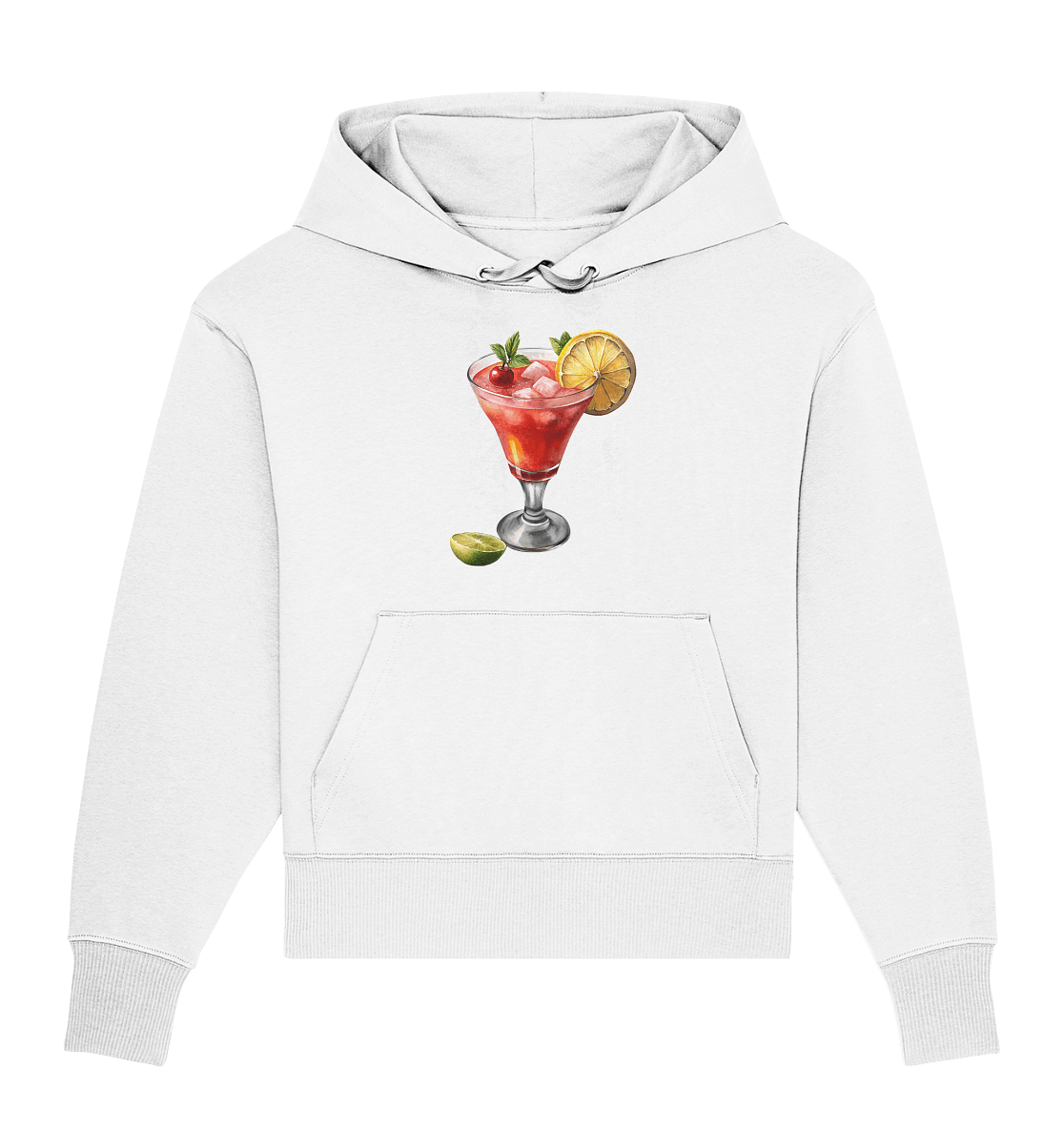 Summer Drink - Organic Oversize Hoodie - ArtfulShenwyn