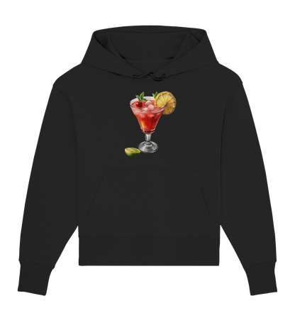 Summer Drink - Organic Oversize Hoodie - ArtfulShenwyn