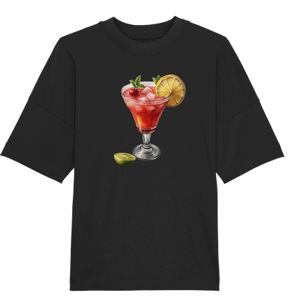 Summer Drink - Organic Oversize Shirt - ArtfulShenwyn