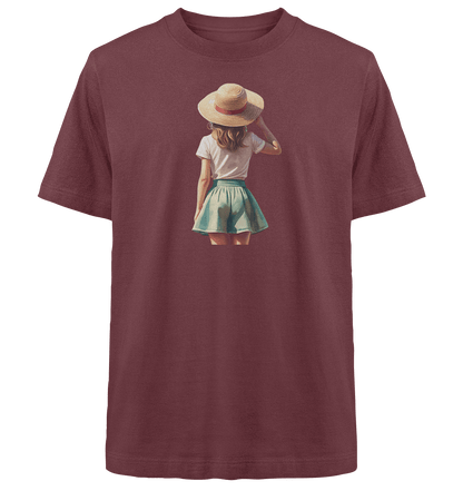 Summer Girl - Heavy Oversized Organic Shirt - ArtfulShenwyn