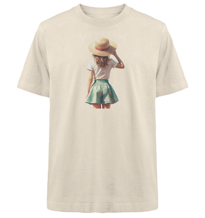 Summer Girl - Heavy Oversized Organic Shirt - ArtfulShenwyn