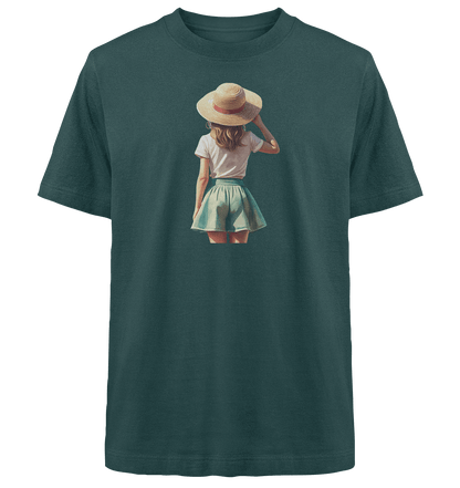 Summer Girl - Heavy Oversized Organic Shirt - ArtfulShenwyn