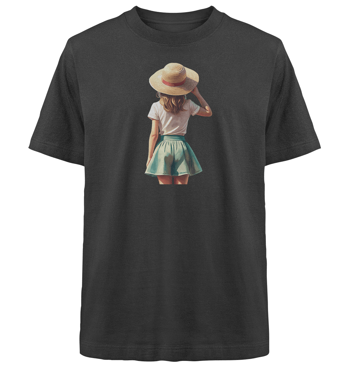 Summer Girl - Heavy Oversized Organic Shirt - ArtfulShenwyn