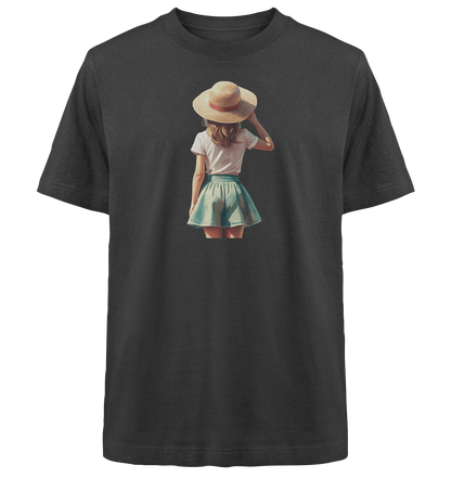 Summer Girl - Heavy Oversized Organic Shirt - ArtfulShenwyn