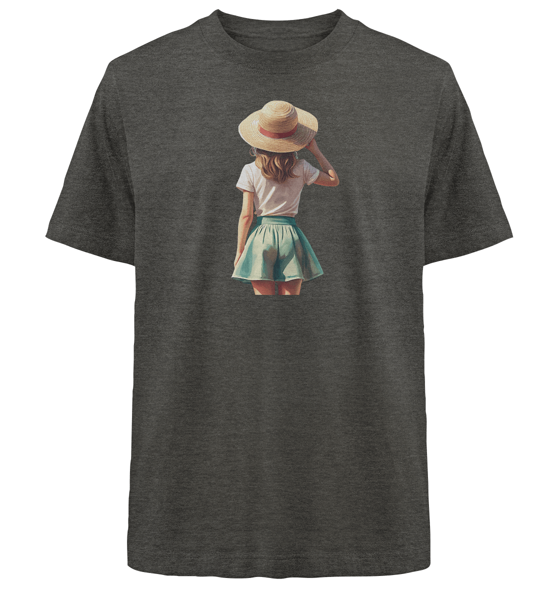 Summer Girl - Heavy Oversized Organic Shirt - ArtfulShenwyn