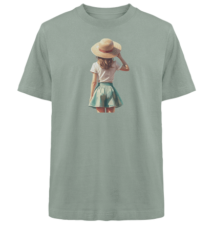 Summer Girl - Heavy Oversized Organic Shirt - ArtfulShenwyn