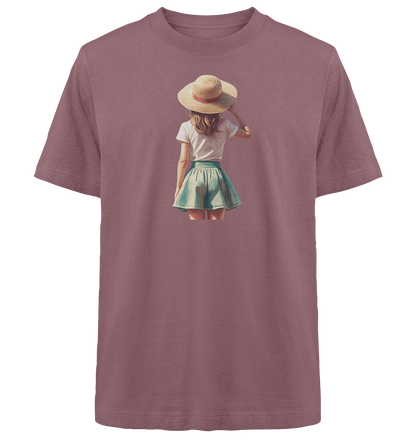 Summer Girl - Heavy Oversized Organic Shirt - ArtfulShenwyn