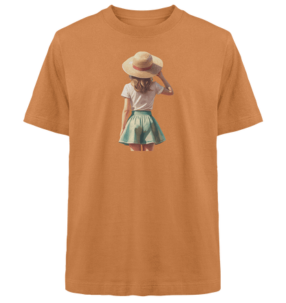 Summer Girl - Heavy Oversized Organic Shirt - ArtfulShenwyn