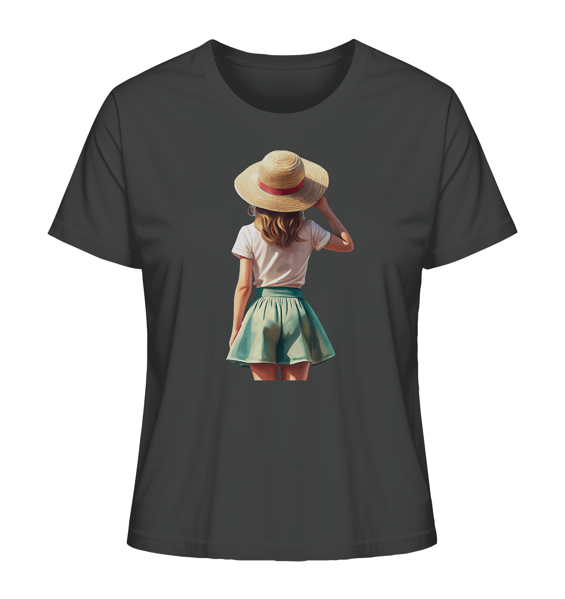 Summer Girl - Ladies Organic Shirt - ArtfulShenwyn