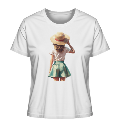 Summer Girl - Ladies Organic Shirt - ArtfulShenwyn