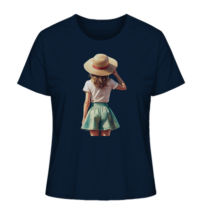 Summer Girl - Ladies Organic Shirt - ArtfulShenwyn