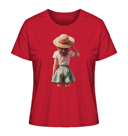 Summer Girl - Ladies Organic Shirt - ArtfulShenwyn