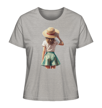 Summer Girl - Ladies Organic Shirt - ArtfulShenwyn