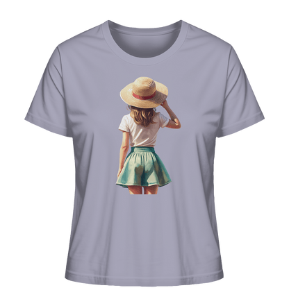 Summer Girl - Ladies Organic Shirt - ArtfulShenwyn