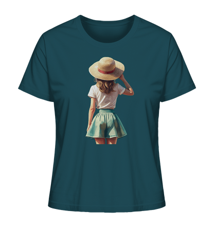 Summer Girl - Ladies Organic Shirt - ArtfulShenwyn