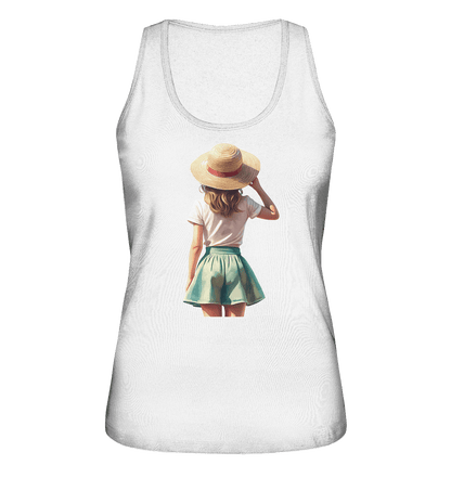 Summer Girl - Ladies Organic Tank-Top - ArtfulShenwyn