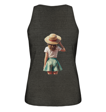 Summer Girl - Ladies Organic Tank-Top - ArtfulShenwyn