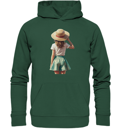 Summer Girl - Organic Basic Hoodie - ArtfulShenwyn