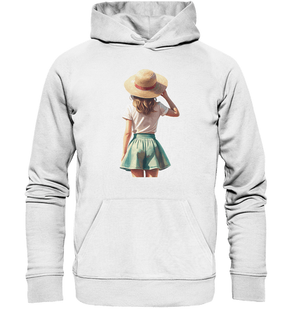 Summer Girl - Organic Basic Hoodie - ArtfulShenwyn