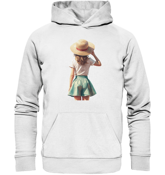 Summer Girl - Organic Basic Hoodie - ArtfulShenwyn