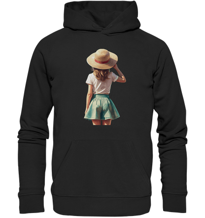 Summer Girl - Organic Basic Hoodie - ArtfulShenwyn