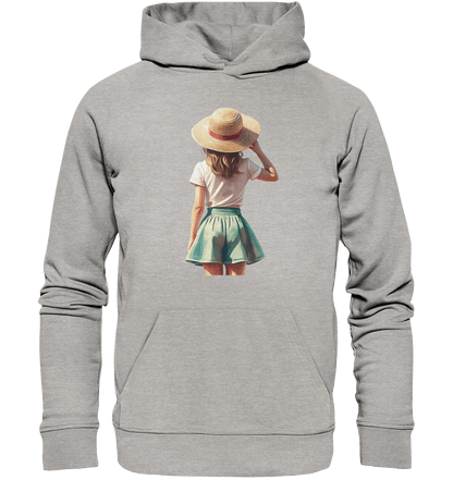 Summer Girl - Organic Basic Hoodie - ArtfulShenwyn