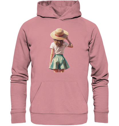 Summer Girl - Organic Basic Hoodie - ArtfulShenwyn