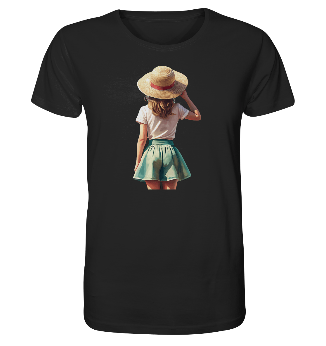 Summer Girl - Organic Basic Shirt - ArtfulShenwyn