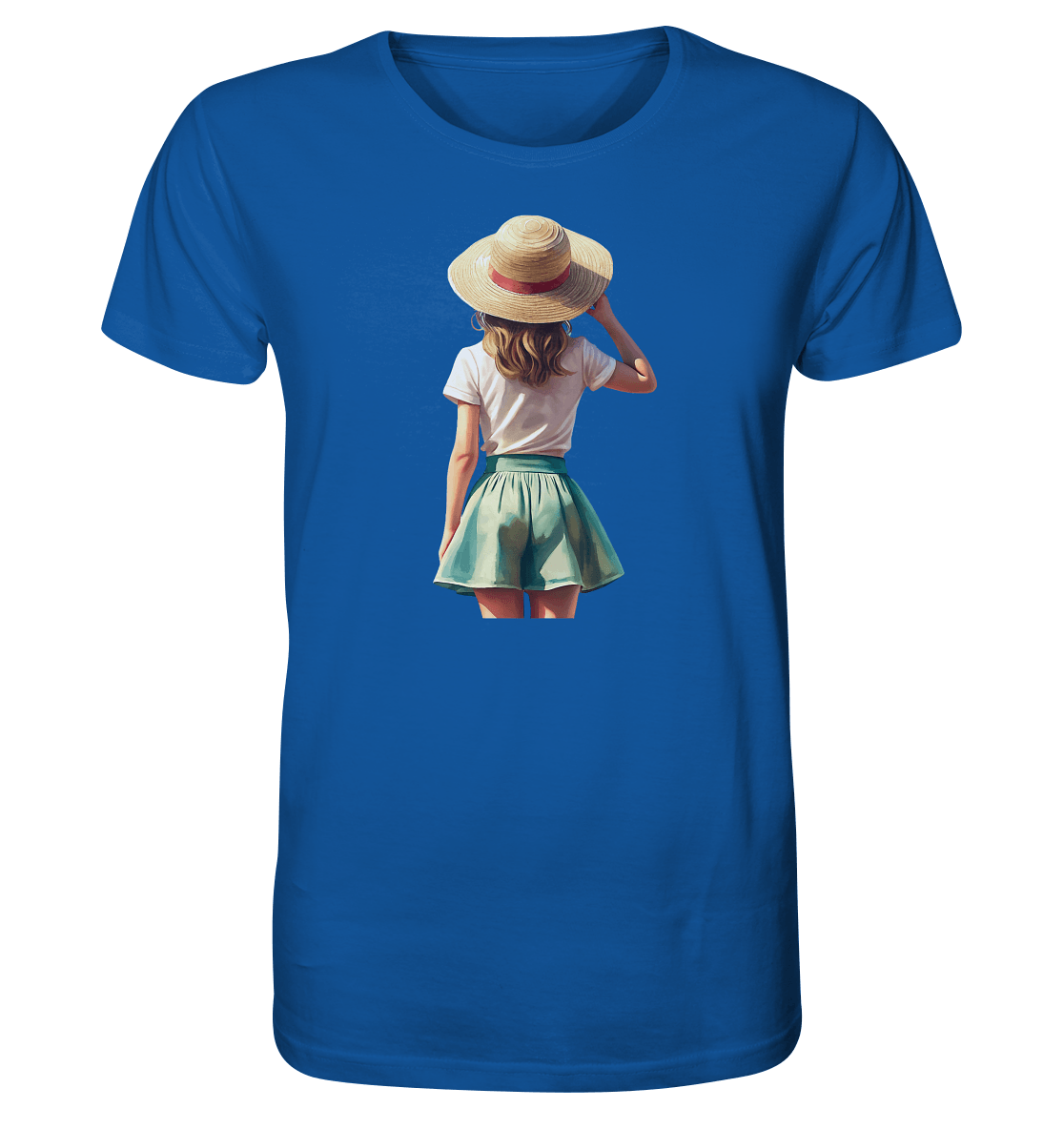 Summer Girl - Organic Basic Shirt - ArtfulShenwyn