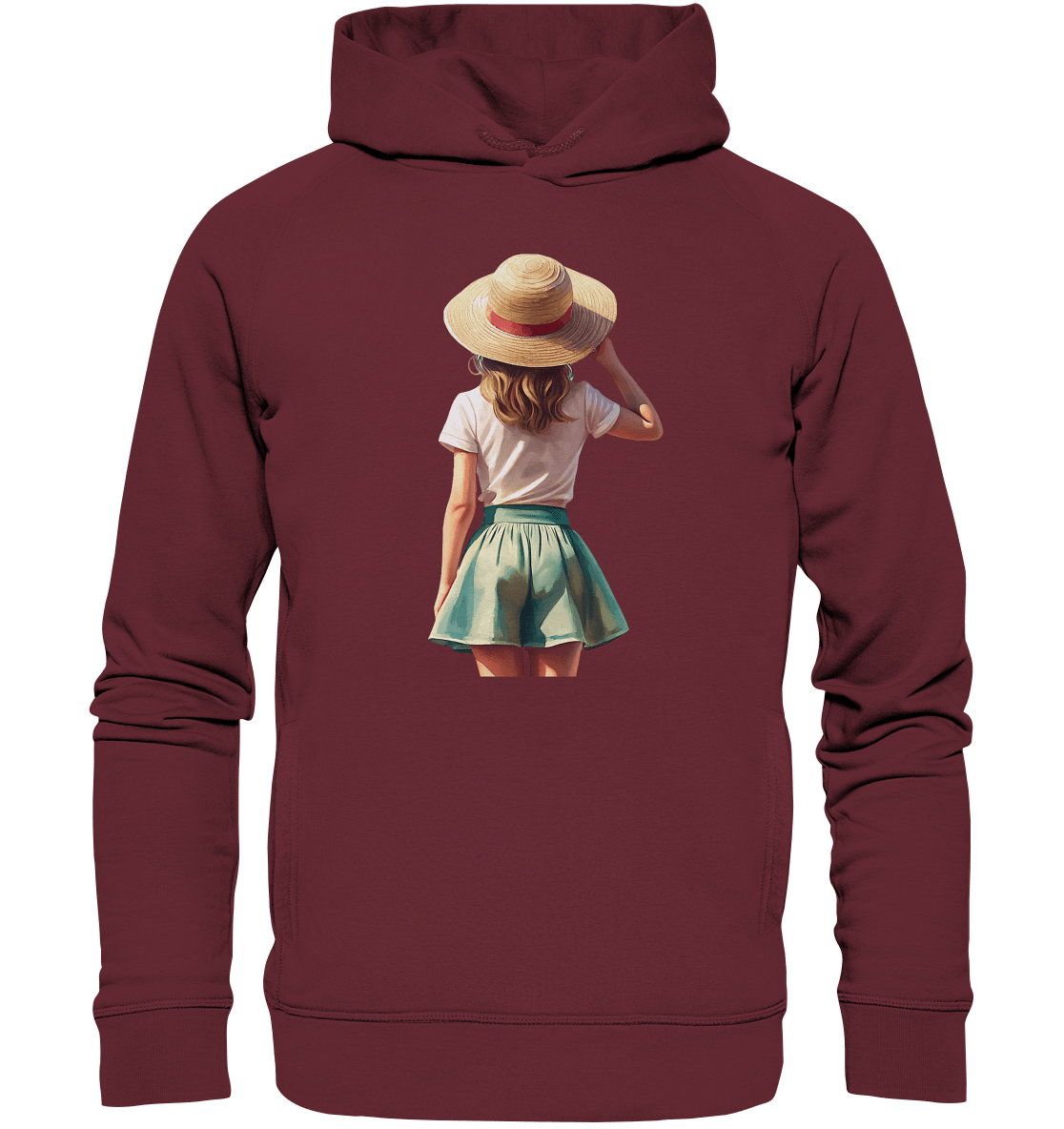 Summer Girl - Organic Fashion Hoodie - ArtfulShenwyn