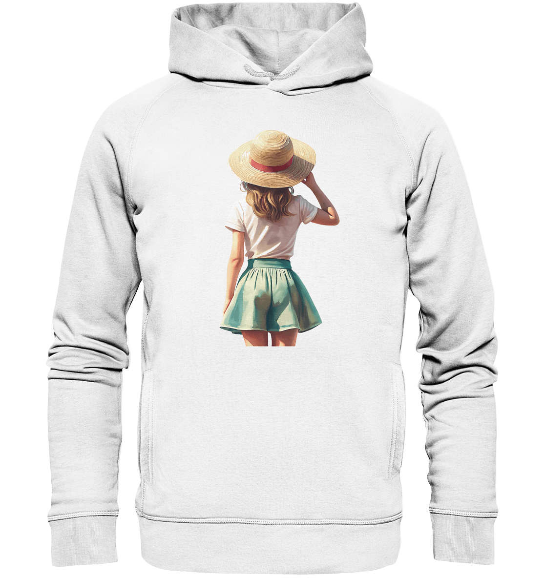 Summer Girl - Organic Fashion Hoodie - ArtfulShenwyn