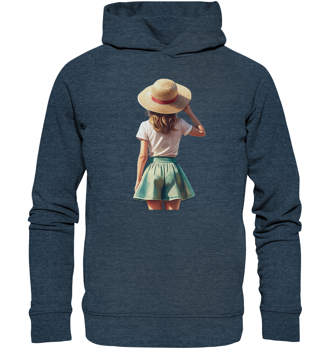 Summer Girl - Organic Fashion Hoodie - ArtfulShenwyn