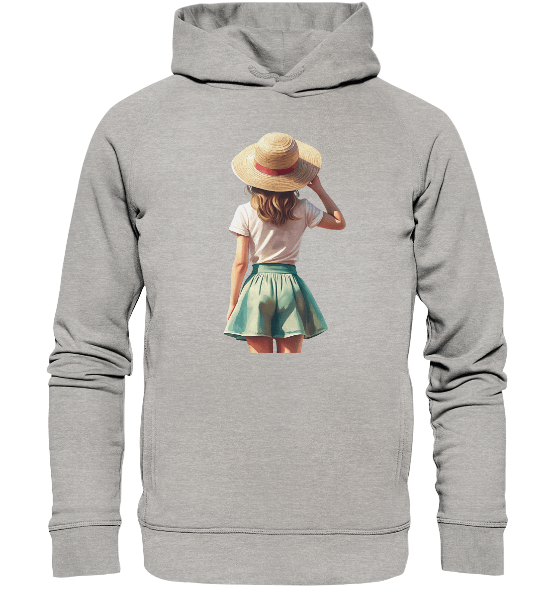 Summer Girl - Organic Fashion Hoodie - ArtfulShenwyn