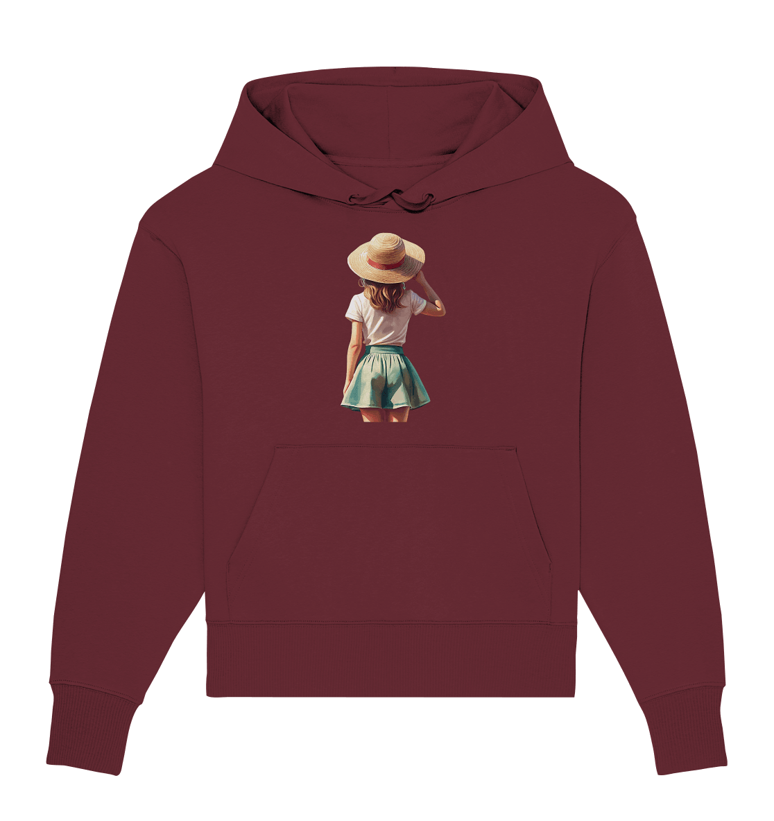 Summer Girl - Organic Oversize Hoodie - ArtfulShenwyn